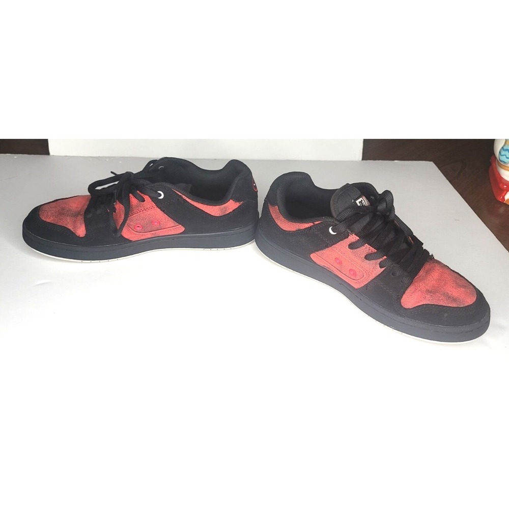 DC Manteca 4 x Marvel Deadpool Sneakers Men's Size 8.5 Black/ Red RARE - Picture 5 of 7